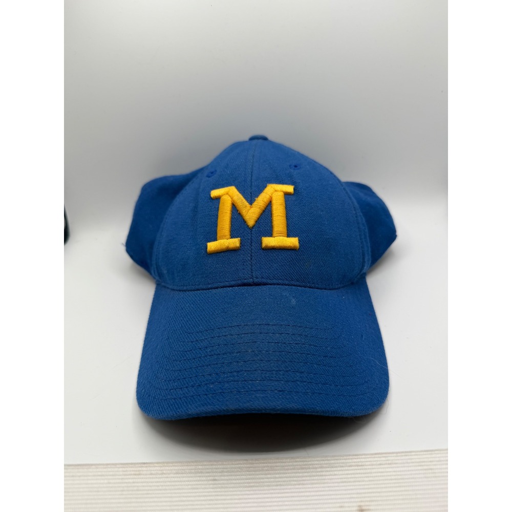 American Needle Milwaukee Brewers Cooperstown Hat 1970-1977 Blue Fitted 7 5/8